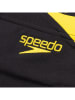 Speedo Badehose "Eco+ Hyperboom" in Schwarz/ Gelb