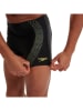 Speedo Badehose "Eco Tech" in Schwarz/ Gelb/ Hellblau