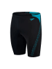 Speedo Badehose "Eco+ H-Boom" in Schwarz/ Hellblau