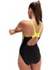 Speedo Badpak zwart/geel