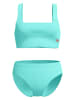 Speedo 2-częściowe bikini "Eco Textured" w kolorze turkusowym