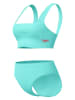 Speedo 2-delige bikiniset: "Eco Textured" turquoise