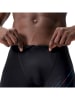 Speedo Badehose "Eco+ H-Bloom" in Schwarz/ Rot/ Hellblau