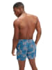 Speedo Szorty kąpielowe "Eco Print" w kolorze granatowo-błękitno-białym
