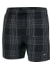 Speedo Badeshorts in Schwarz/ Hellblau