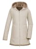 G.I.G.A. DX by KILLTEC Fleece-Wendemantel in Creme/ Hellbraun