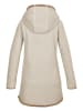 G.I.G.A. DX by KILLTEC Fleece-Wendemantel in Creme/ Hellbraun