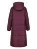 Icepeak Płaszcz pikowany "Addia" w kolorze fioletowym