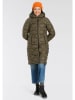 Icepeak Płaszcz pikowany "Pomaria" w kolorze khaki