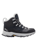 Jack Wolfskin Leder-Winterboots "Cyrox" in Dunkelblau/ Schwarz
