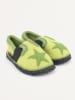 kitz-pichler Pantoffels "Bobby Stern" geel/groen
