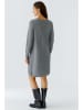 Oui Kleid in Grau