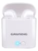 GRUNDIG Bluetooth-In-Ear-Kopfhörer in Weiß
