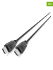 GRUNDIG Kable HDMI (2 szt.) w kolorze czarnym - dł. 100 cm