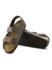 Birkenstock Leren sandalen "Milano" bruin