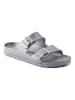 Birkenstock Slippers "Arizona" zilverkleurig