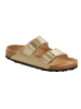 Birkenstock Slippers "Arizona" goudkleurig - wijdte S