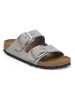 Birkenstock Leren slippers "Arizona" groen