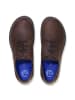 Birkenstock Leder-Schnürschuhe "Highwood" in Braun - Weite S