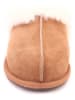 UGG Leren pantoffels "Scuffette II" lichtbruin