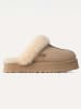UGG Leren pantoffels "Disquette" beige