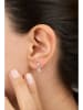 Heliophilia Silber-Ohrstecker mit Edelsteinen
