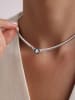 Heliophilia Silber-Halskette mit Schmuckelement