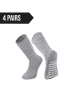 Norfolk 4er-Set: Socken in Grau