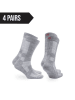 Norfolk 4er-Set: Funktionssocken in Grau