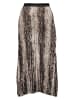 Herrlicher Spódnica w kolorze brązowo-beżowym