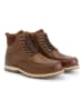 TRAVELIN' Leren boots "Levring" lichtbruin