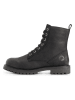 TRAVELIN' Leren boots "Akland" zwart