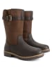 TRAVELIN' Leren boots "Aremark" bruin/lichtbruin