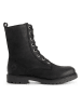 TRAVELIN' Leder-Boots "Bossvika" in Schwarz