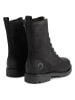 TRAVELIN' Leder-Boots "Bossvika" in Schwarz
