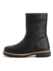 TRAVELIN' Leder-Boots "Bykland" in Schwarz