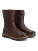 TRAVELIN' Leren boots bruin