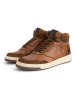 TRAVELIN' Leren sneakers "Durham" lichtbruin