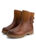 TRAVELIN' Leder-Boots "Elva" in Hellbraun
