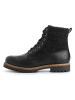 TRAVELIN' Leren boots "Enningdal" zwart