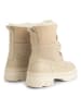TRAVELIN' Leren winterlaarzen "Fernie" crème