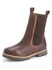 TRAVELIN' Leder-Chelsea-Boots "Ferring" in Braun