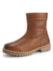 TRAVELIN' Leren boots "Fyresdal" lichtbruin