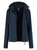 TRAVELIN' Sweatjacke "Kirsten" in Dunkelblau