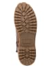 TRAVELIN' Leder-Boots in Hellbraun