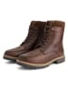 TRAVELIN' Leren boots "Langstrand" bruin