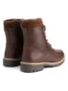 TRAVELIN' Leren boots "Langstrand" bruin