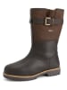 TRAVELIN' Leren boots "Landvik" bruin