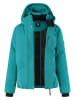 TRAVELIN' Winterjacke in Türkis