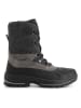 TRAVELIN' Leder-Winterboots "Moritz" in Schwarz
